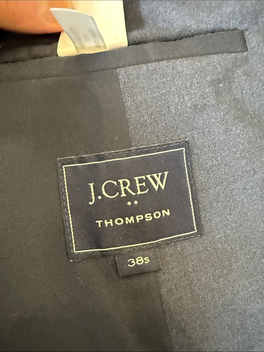 J. Crew Factory Charcoal Gray Men's Blazer - Classic Single-Breasted